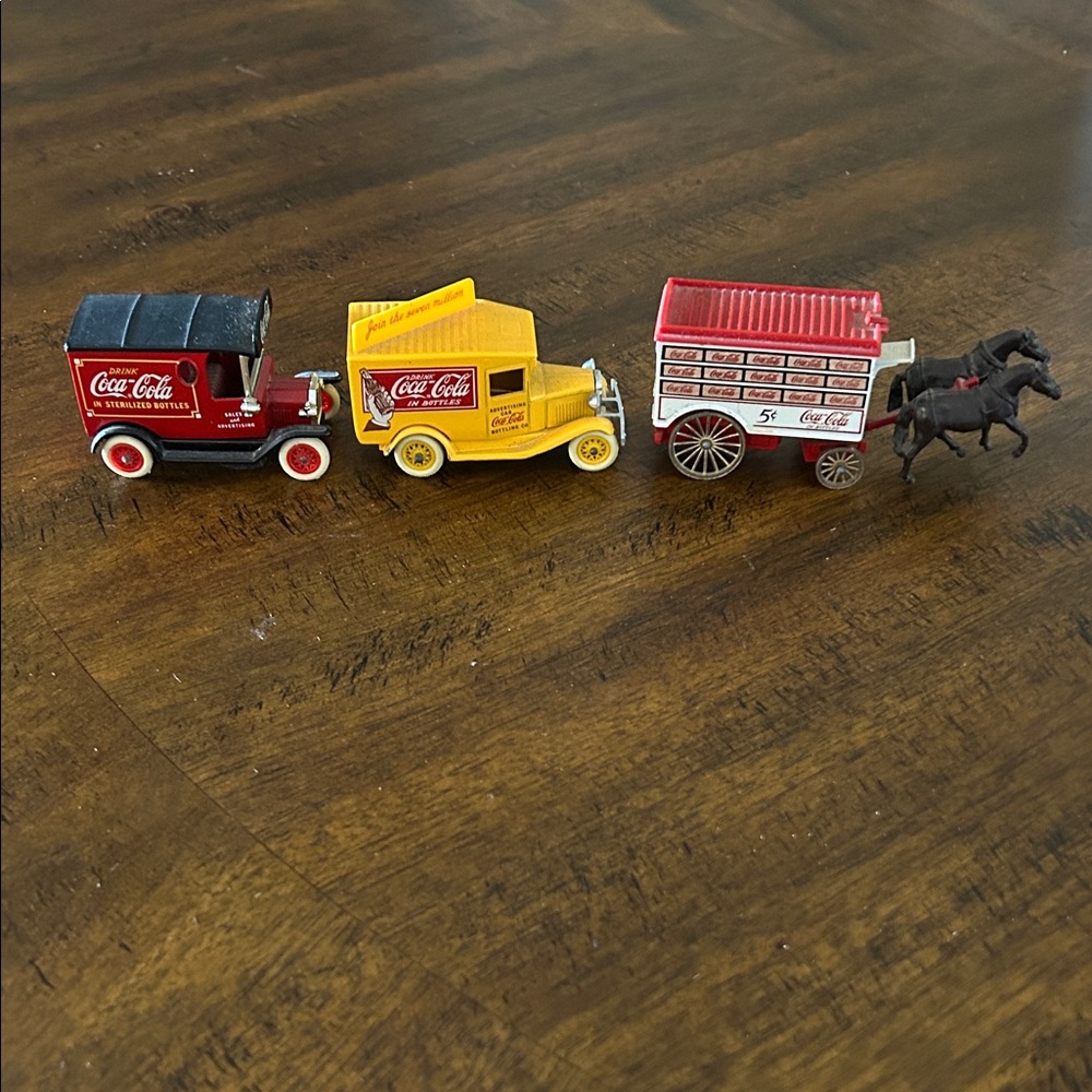 Coca Cola Days Gone Classic Collection - Red, Yellow, Black